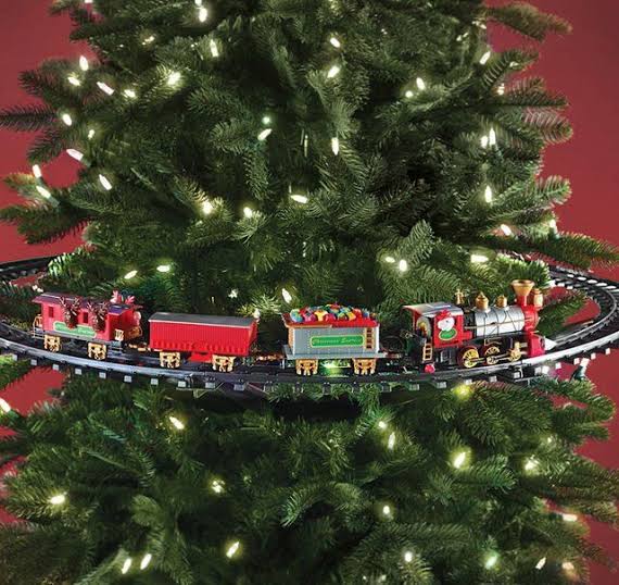 Moving Train For Your Christmas Tree