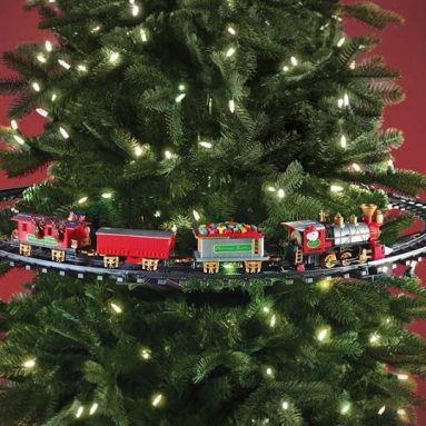 Moving Train For Christmas Tree