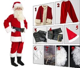 Christmas Santa Claus Suits for Adults